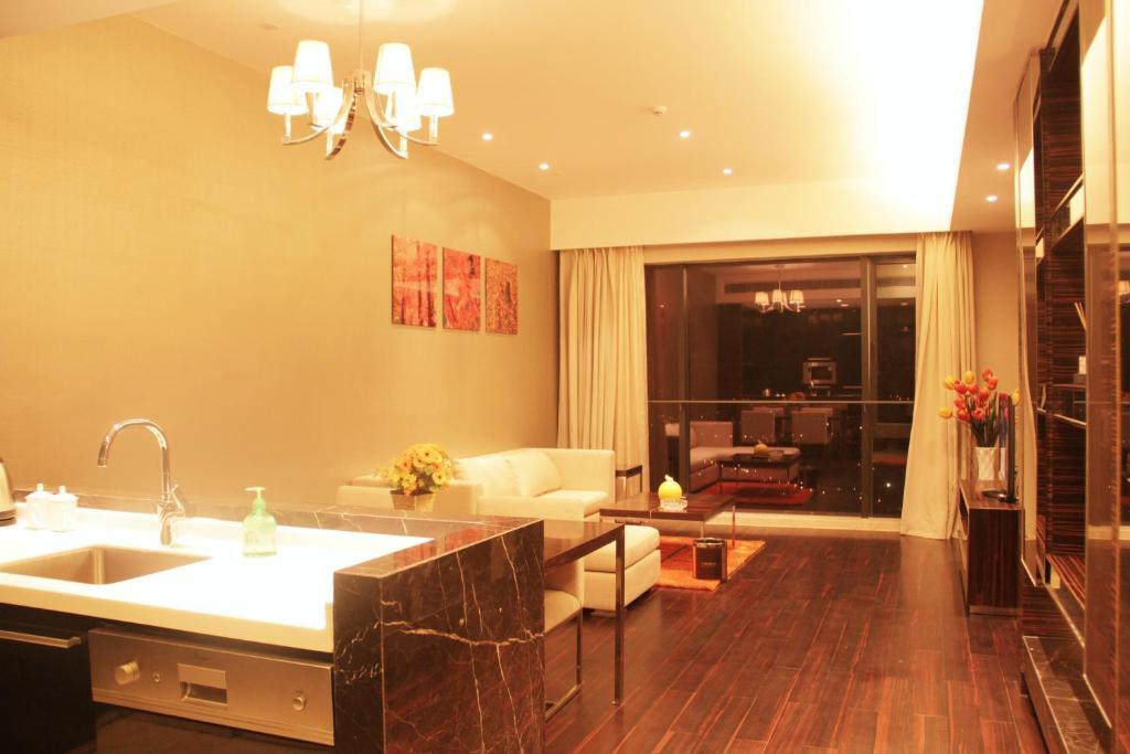 Checkinn International Apartment Kuangcsou Szoba fotó