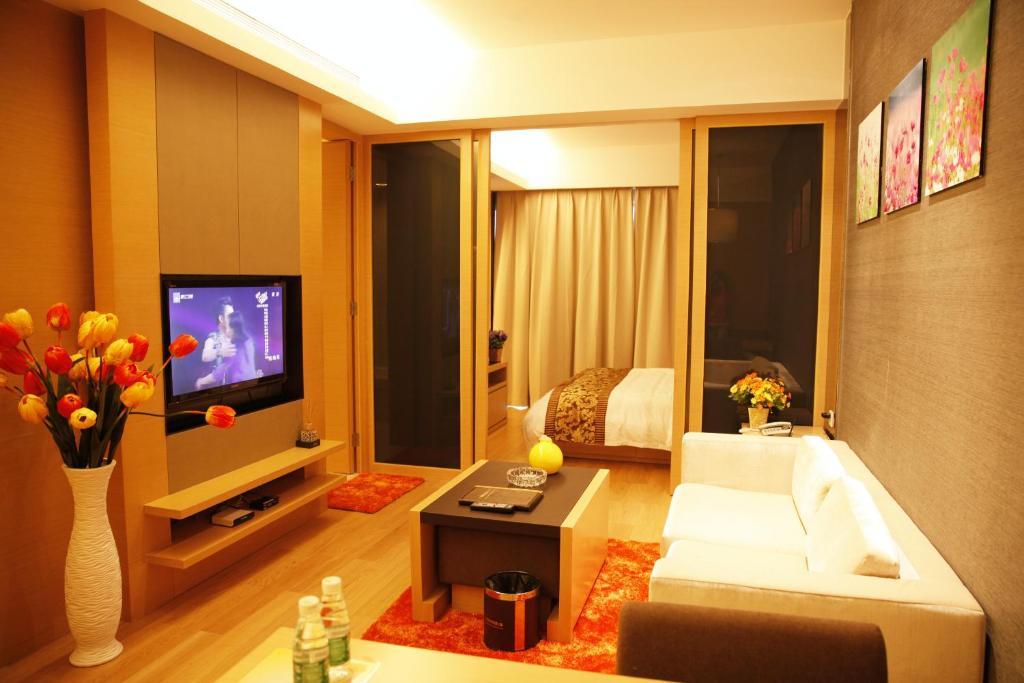 Checkinn International Apartment Kuangcsou Szoba fotó